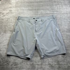 AVID Shorts Mens 40 Gray Outdoors Hiking Fishing Lightweight Stretch Casual